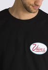 Vans Gas Station Logo T-Shirt, Black