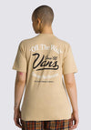 Vans Gas Station Logo T-Shirt, Taos Taupe