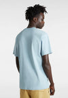 Vans Left Chest Logo T-Shirt, Dusty Blue
