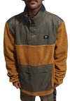 Vans Mammoth Quarter Snap Button Fleece, Golden Brown