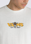 Vans Music Box Vans Logo T-Shirt, Marshmallow