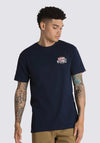 Vans Positive Altitude Logo T-Shirt, Navy