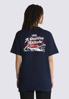 Vans Positive Altitude Logo T-Shirt, Navy