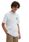 Vans Record Label Logo T-Shirt, White