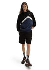 Vans Sidestripe Block Hoodie, Black & Petrol