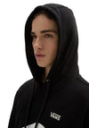 Vans Sidestripe Block Hoodie, Black & Petrol