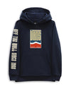 Vans Sidestripe Stack Hoodie, Navy