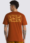 Vans Sixty Sixers Club T-Shirt, Burnt Henna