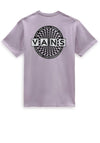 Vans Warped Checkerboard T-Shirt, Lavender Frost