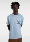 Vans Sunbaked T-Shirt, Dusty Blue