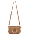Valentino Moses Flapover Crossbody Bag, Beige