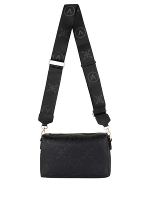 Valentino Samba Re Shoulder Bag, Black