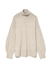 Vero Moda Doffy High Roll Neck Knit Jumper, Birch