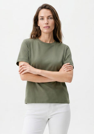 Vero Moda Aware Naima Basic T-Shirt, Green