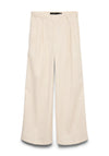 Vero Moda Abril Wide Leg Trousers, Beige