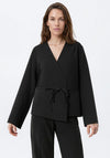 Vero Moda AWARE Tenora Wrap Blazer, Black