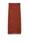 Vero Moda Cara Sequin Maxi Skirt, Burnt Orange