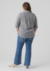 Vero Moda Curve Striped Shirt, India Ink