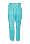 Vero Moda Carey Fiona Printed Trousers, Green
