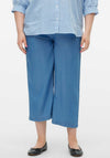 Vero Moda Curve Bree Wide Leg Culottes, Blue