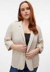 Vero Moda Curve Jesmilo Blazer, Beige
