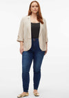 Vero Moda Curve Jesmilo Blazer, Beige