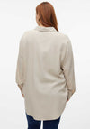 Vero Moda Curve Mymilo Shirt, Beige