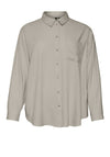 Vero Moda Curve Mymilo Shirt, Beige