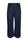 Vero Moda Curve Malone Wide Leg Trousers, Navy Blazer