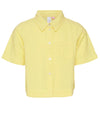Vero Moda Girl Short Sleeve Shirt, Lemon Zest
