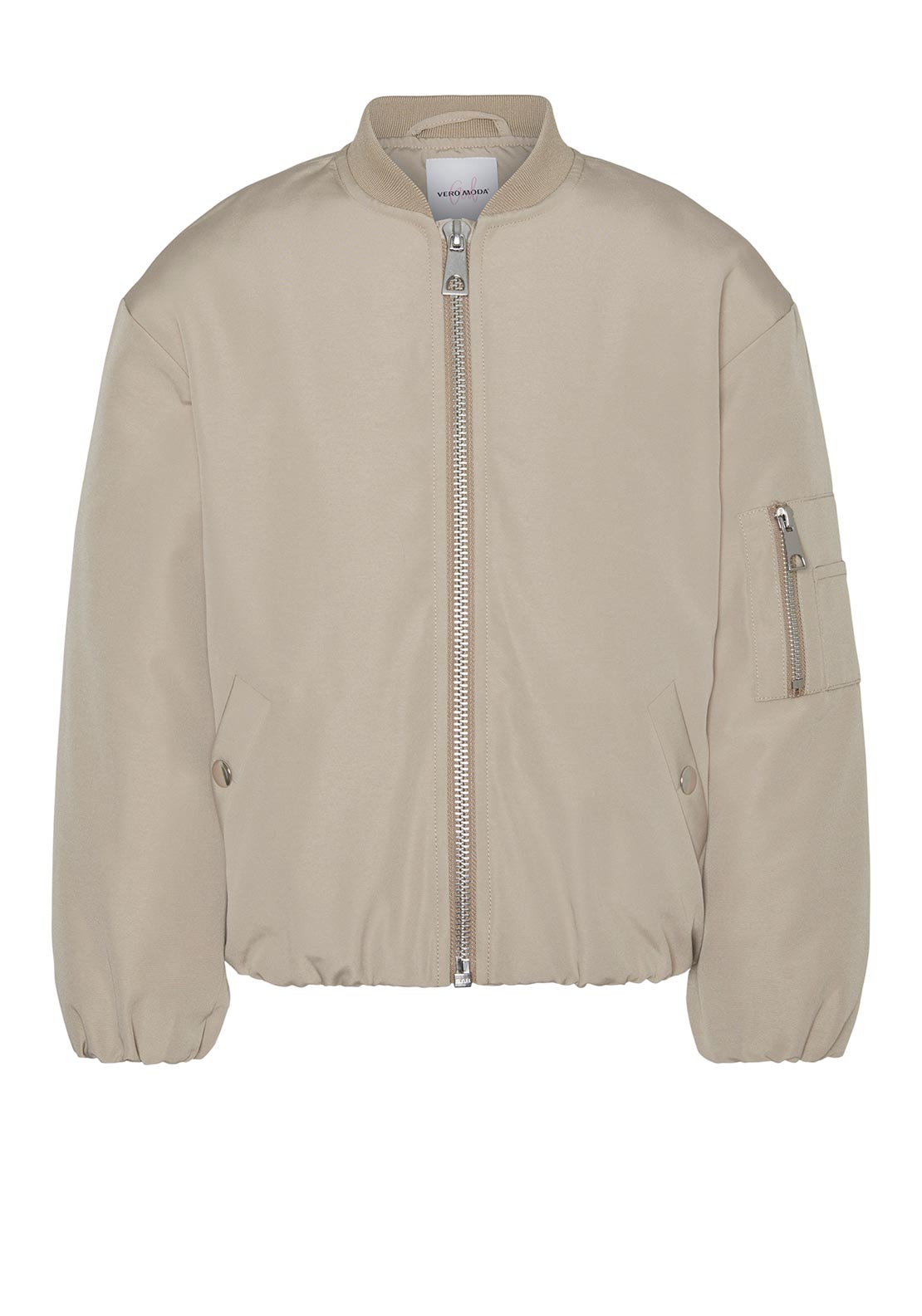 Vero Moda Girl Barcelona Long Sleeve Jacket 12 Years, Beige
