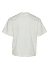 Vero Moda Girl Awesome Short Sleeve Tee, Snow White