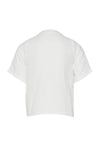 Vero Moda Girl Natali Short Sleeve Top, White