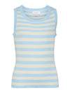 Vero Moda Girl Fiji Stripe Sleeveless Vest, Dutch Canal