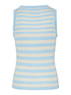 Vero Moda Girl Fiji Stripe Sleeveless Vest, Dutch Canal