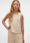 Vero Moda Girl Maya Tank Top, Birch
