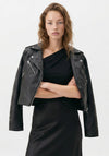 Vero Moda Ramon Annastud Short Coated Jacket, Black