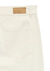 Vero Moda Kayla 7/8 Wide Leg Jeans, Snow White