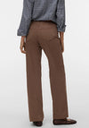 Vero Moda Tessa High Waisted Wide Leg Jeans, Brown