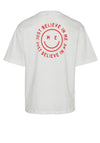 Vero Moda Girl Harper Short Sleeve Tee, Snow White