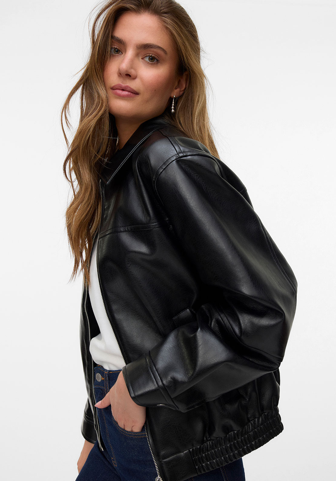 VMTALUA SHORT COATED JACKET