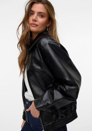 VMTALUA SHORT COATED JACKET