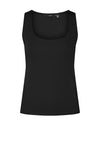 Vero Moda Million Square Neck Top, Black