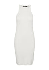Vero Moda Chloe Ribbed Mini Dress, Snow White