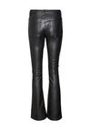 Vero Moda Flash Flare Leg Coated Trousers, Black