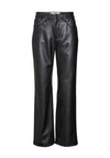 Vero Moda Tessa Wide Leg Pu Trousers, Black
