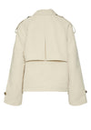 Vero Moda Chloe Short Trench Coat, Beige