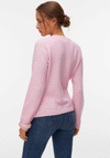 Vero Moda Wish Knit Fitted Cardigan, Pink