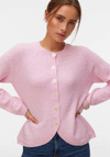 Vero Moda Wish Knit Fitted Cardigan, Pink