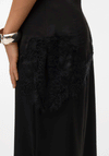 Vero Moda Julia Asymmetrical Tail Top, Black